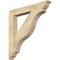 Ekena Millwork Funston Traditional Rough Sawn Bracket, Douglas Fir, 4"W x 32"D x 32"H BKT04X32X32FST01RDF - alternate 1